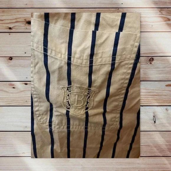 BUGLE BOY CO SIZE LARGE GOLDEN YELLOW WITH BLACK STRIPES - Picture 2 of 3